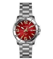 Quark Qm-Vx01D-5B Çelik Kasa Çelik Kordon Takvimli Erkek Kol Saati (Gümüş)