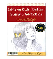 Eskiz ve Çizim Defteri A4 120 Gram
