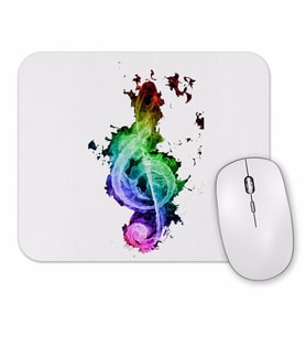Clave De Sol Müzik Nota Mouse Pad