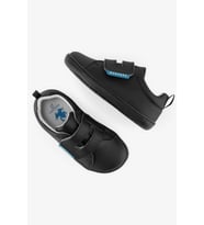 Hopfrög Smart Walker Casual Süper Mat Siyah Barefoot Çocuk Ayakkabı