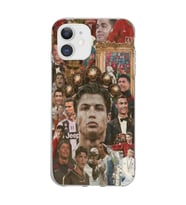 Iphone 11 Uyumlu Cristiano Ronaldo Tasarımlı Şeffaf Telefon Kılıfı