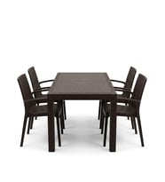 Mandella Kampanyalı  Elit Rattan 70x120  Nirvana  Koltuk Masa Takımı 4 Kişilik K