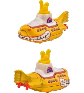 Hot Wheels Beatles Yellow Submarine Die Cast Sarı Filmden Denizaltı - Ölçek 1:64 - Uzunluk 7 Cm Pop (Çok Renkli)