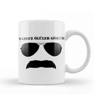 Pala Sadece Ölüler Görür 02 Kupa Bardak Porselen