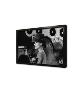 Audrey Hepburn Çerçeveli Mdf Tablo