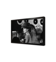 Audrey Hepburn Çerçeveli Mdf Tablo