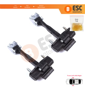 Lancia Ypsilon MK3 846 312 2011-2024 5-Kapı HB 52049606 İçin 2 EA Ön Sağ ve Sol Kapı Gergi Yayı