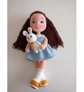 Ece Bebek Amigurumi Organik Oyuncak