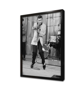 Elvis Presley Çerçeveli Cam Tablo