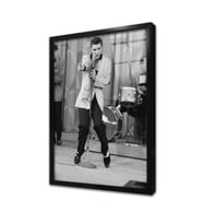 Elvis Presley Çerçeveli Cam Tablo