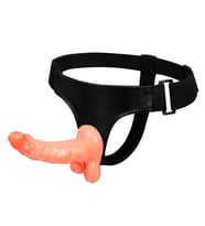 ETSMagaza İçi Dolu Strapon Penis 15 cm Belden Bağlamalı