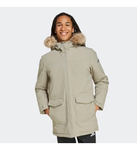 adidas JX7747 PAVERIC FUR PAR Erkek Mont (Gri)