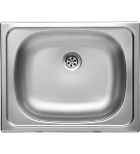 Paslanmaz Evye Klasik - 40*50cm  (Gri)