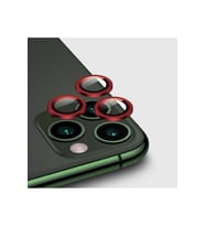Apple iPhone 12 Pro Uyumlu Zore CL-01 Kamera Lens Koruyucu (Kırmızı)