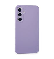 Samsung Galaxy A55 5g Kılıf Nano İçi Kadife Silikon - Lila