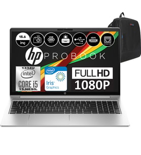 Hp Probook 450 G10 Intel Core I5 1334U 32GB 2TB SSD Intel® Iris® X? Windows 11 Pro 15.6" FHD Taşınabilir Bilgisayar 9G7X5ESP12 + Weblegelsin Çanta