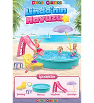 Linda'nın Havuzu - Havuz Partisi Oyuncak - Havuz Partisi Seti - Barbie Havuz Seti