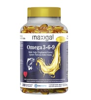Maxigal Omega 3,6,9 Balık Yağı ( Trigliserid Form) 200 Kapsül İçeren Takviye Edici Gıda