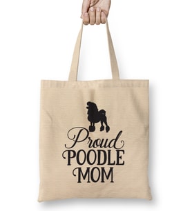 Poodle Mom 013 Bez Çanta Uzun Saplı