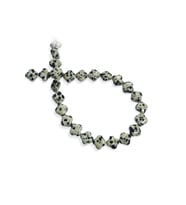 Dalmaçyalı Jasper Doğal Taş Parlak Yonca Kesim 12x12mm Dizi