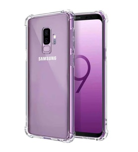 Samsung Galaxy S9 Shock Absorbing Darbe Emicili Şeffaf Silikon Kılıf