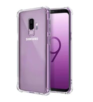Samsung Galaxy S9 Shock Absorbing Darbe Emicili Şeffaf Silikon Kılıf