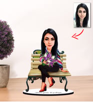 Kisiye Özel Karikatür Kadın, Anne Biblo