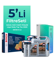 BOSCH Peugeot Expert 1.5 Dizel Filtre Bakım Seti Liqui Moly Motor Yağlı (2017-2025) 5 Li