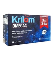 Krilom Omega-3 50 Yumuşak Kapsül - 3 Al 2 Öde