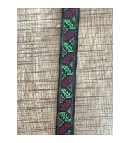 1 CM EN ETNİK BOHEM DESENLİ NAKIŞLI  DEKORATİF AKSESUAR ŞERİT (1 METRE)