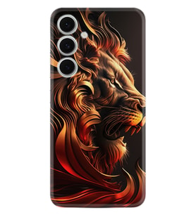 Samsung Galaxy S24 FE Kılıf Boutique Baskılı Resimli Süper Arslan Pcode -072