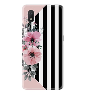 TCL L7 Kılıf Resimli Silikon Kılıf Flowers 4 1390