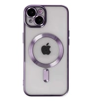 iPhone 14 Kılıf Kross Magneticsafe Kapak - Mor