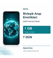 Birleşik Arap Emirlikleri eSIM İnternet Paketi 1 GB 7 Gün