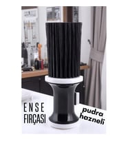 Pudra Hazneli Fırçası Saç Temizleme Fırçası - Berber Temizlik Fırçası- Kuaför Berber Malzemesi