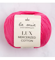 La Mia Lux Mercerized Cotton Fuşya El Örgü İpi - 35 - 33746