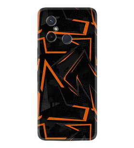 Xiaomi Redmi 12C Kılıf Silikon Desen Özel Seri Zigzaglar 1651