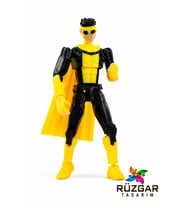 invincible Sinister Mark Tüm Eklemleri Hareketli Robot Dummy Aksiyon Figür Oyuncak Titan 13