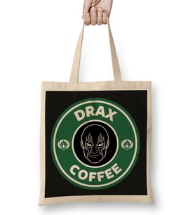 Guardians Of The Galaxy Drax Coffee Starbucks T Bez Çanta Uzun Saplı