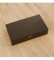İsme Özel Lüks Ahşap Kutulu Seccade Seti Kahverengi (37*20*8 cm,1.725 gr)