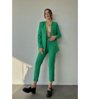 Yeşil Spor Ceket Ve Pantolon Takım