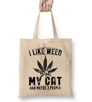 Weed Nature Lover Bez Çanta Uzun Saplı