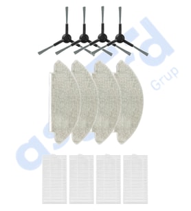 VİOMİ V5 – V5 PRO – ALPHA 2 PRO Uyumlu 4 Yan Fırça 4 Filtre 4 Mop PKT-iasgf0001020