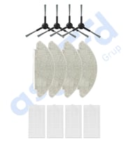VİOMİ V5 – V5 PRO – ALPHA 2 PRO Uyumlu 4 Yan Fırça 4 Filtre 4 Mop PKT-iasgf0001020