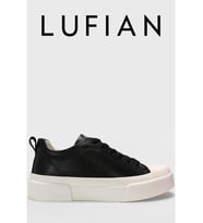 Lufian Mia Unisex Sneaker Spor Ayakkabı (Siyah)