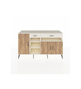 Hyperion Konsol 5 Raflı 2 Çekmeceli 3 Kapaklı 176x44x99 Aytaşı-Çam/Aytaşı