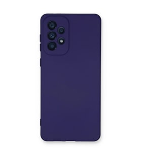 Samsung Galaxy A53 5g Kılıf Nano İçi Kadife Silikon - Mor
