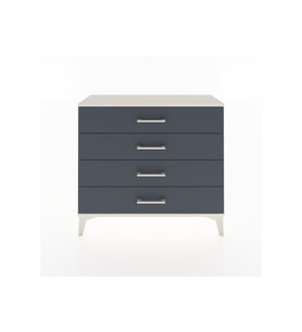 Arges Şifonyer 4 Çekmeceli 88x30x80 Aytaşı-Antrasit