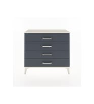 Arges Şifonyer 4 Çekmeceli 88x30x80 Aytaşı-Antrasit