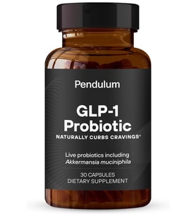 Pendulum GLP-1 Probiotic – Relieves GLP-1 Digestive Issues Like Bloating, Constipation & Diarrhea  Improves Regularity & Gut Health with Akkermansia & Other Strains (30 Capsules) (Renksiz)